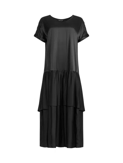 Helene Galwas Women's Black Avare - Midi Dress