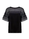 Helene Galwas Women's Black Donna Shirt In Black