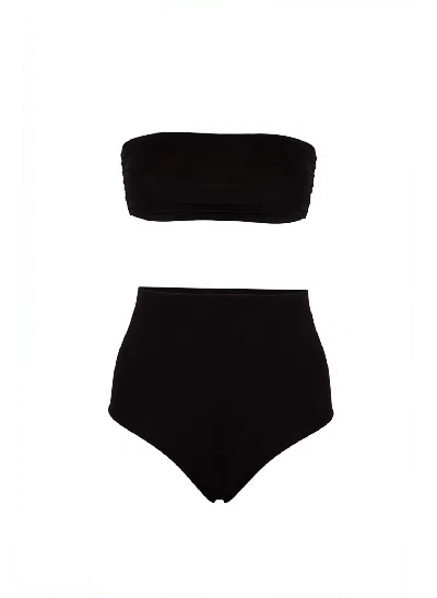 Helene Galwas Women's Black Gesa Bikini