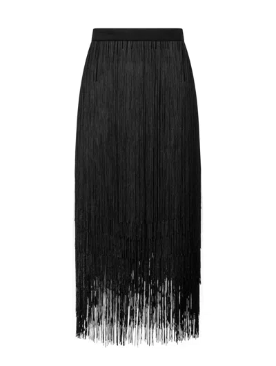 Helene Galwas Women's Black Judith - Midi Skirt