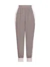 Helene Galwas Women's Black / White / Grey Kiana - Loose Fitted Trousers In Black/white/grey