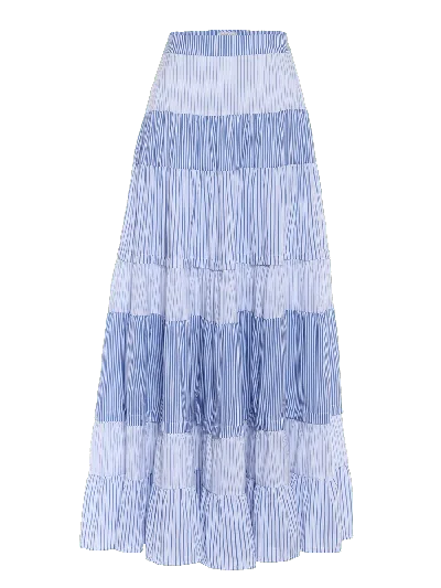 Helene Galwas Women's Blue Katarina Skirt