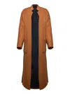 Helene Galwas Women's Brown Emma Reversible Coat In Brown