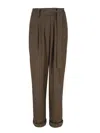 Helene Galwas Women's Carolin Pants Brown In Brown