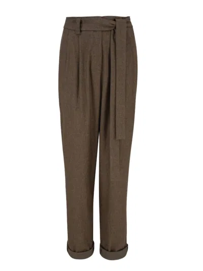 Helene Galwas Women's Carolin Pants Brown