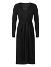 Helene Galwas Women's Chloére - Knitted Maxi Dress Black In Black