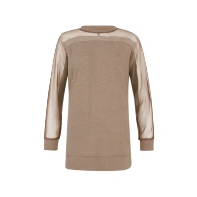 Helene Galwas Women's Christa Sweater Brown