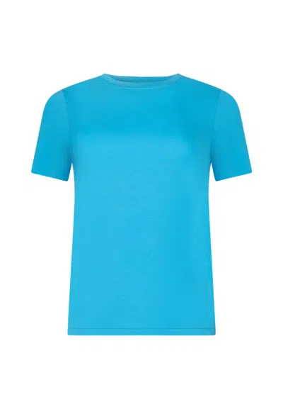 Helene Galwas Women's Franca Basic Tshirt Blue