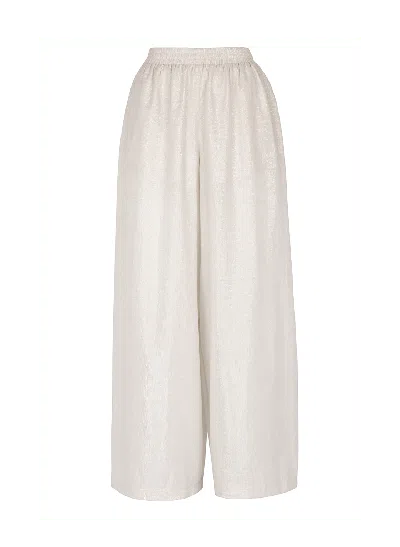 Helene Galwas Women's Gerit Trousers Natural White