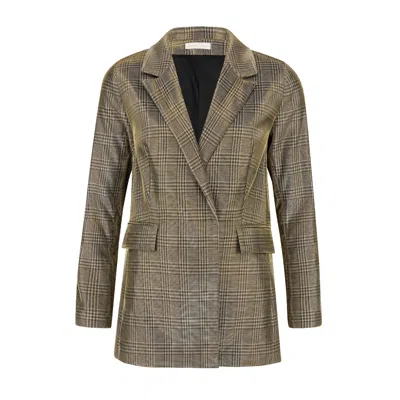 Helene Galwas Women's Gold Caro Blazer