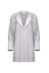 Helene Galwas Women's Grey Ingeborg Blouse In Grey