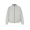 Helene Galwas Women's Grey / White Luise - Reversible Bomber Jacket In Multi