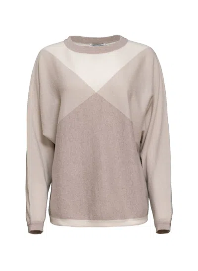 Helene Galwas Women's Neutrals Hermine Cashmere Pullover In Beige