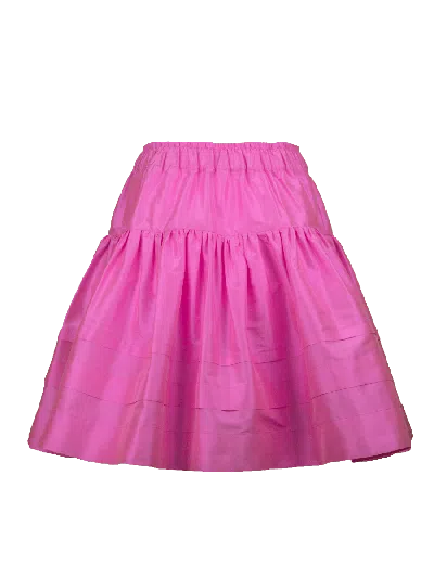 Helene Galwas Women's Pink / Purple Demi Skirt In Pink/purple