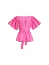 Helene Galwas Women's Pink / Purple Filipare - Silk Blouse In Pink/purple
