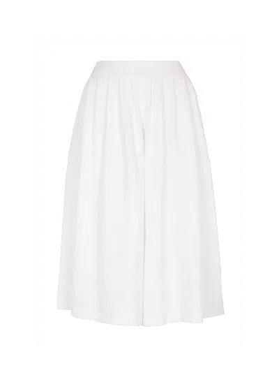 Helene Galwas Women's White Gina Trousers