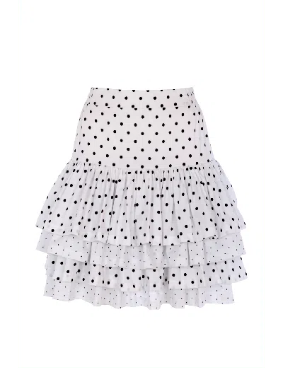 Helene Galwas Women's White Gwyneth Skirt