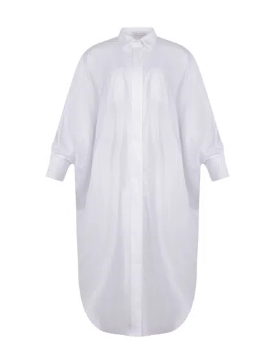 Helene Galwas Women's White Kada - Loose Maxidress