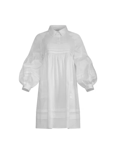 Helene Galwas Women's White Kanika - Mini Dress