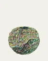 Helene Siellez Arvor Round Large Sculpture In Green