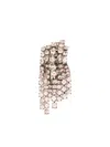 Helene Zubeldia Crystal-embellished Drop Earring In Silver