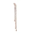 Helene Zubeldia Crystal-embellished Drop Earring In Gold