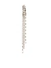 Helene Zubeldia Crystal-embellished Earrings In Silver
