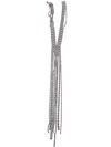 Helene Zubeldia Crystal Tie Necklace