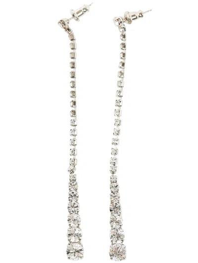 Helene Zubeldia Duo Crystal Earrings