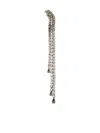 Helene Zubeldia Rainfall Crystal-drop Earring In Metallic