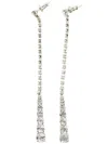 Helenezubeldia Duo Crystal Earrings Accessories In Grey