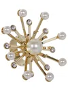 Helenezubeldia Kiku Ring Pearl In Grey