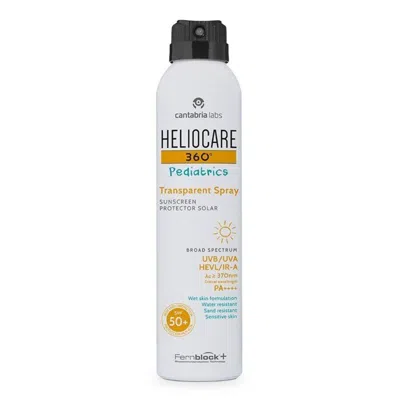 Heliocare Helio 360 Pediatrics Transparent Spray Spf50+ 6.8 oz Skin Care 8470001746092