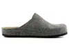 Helios Men's Felt Slip On In Grey In Gray