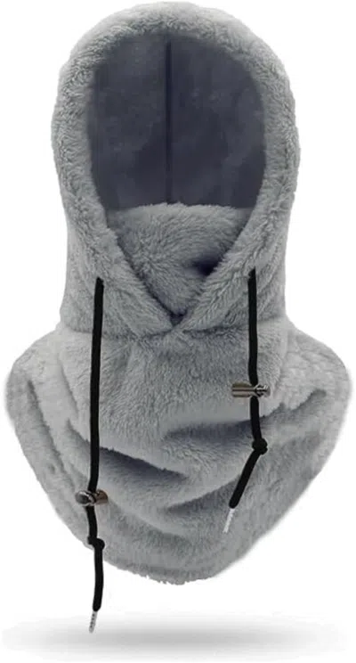 Helios Sherpa Fleece Balaclava. Grey In Gray