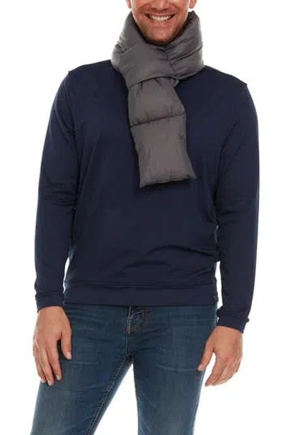 Helios The Heated Coat Paffuto Heated Scarf In Green
