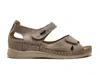 Helios Women's Ariadne Leather Sandals In Beige In Brown
