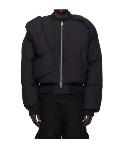 Heliot Emil Altair Bomber Jacket In Black