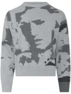 Heliot Emil Artwork-jacquard Sweatshirt In Grey