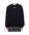 Heliot Emil Astrape Crewneck Sweatshirt In Black