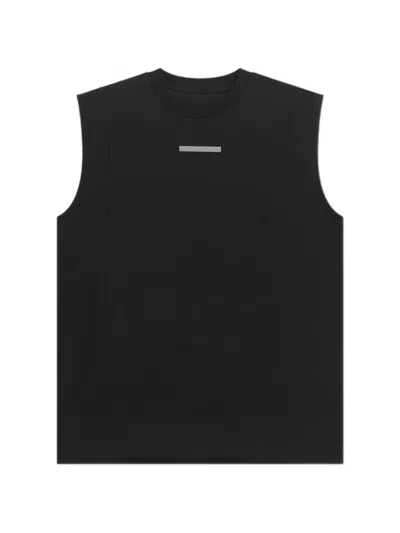 Heliot Emil Astrape Logo-plaque Tank Top In Black