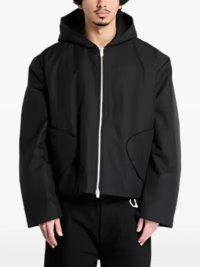 Heliot Emil Avalanche Bomber Jacket In Black