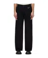 Heliot Emil Basalt Belt Loop Jeans In Black