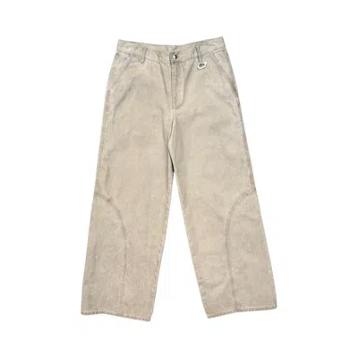 Pre-owned Heliot Emil Basalt Denim 'washed Grey' | Men's Size L In Gray