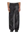 Heliot Emil Basalt Belt Loop Jeans In Black