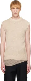 Heliot Emil Crew-neck Wool Vest