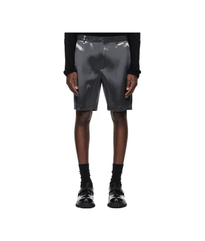 Heliot Emil Belt Loop Shorts In Gray L