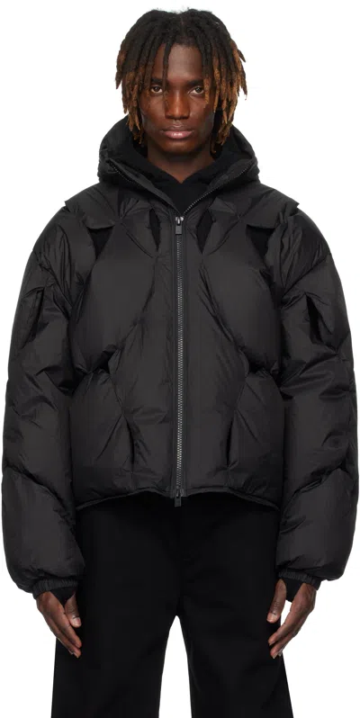 Heliot Emil Black Amnis Down Jacket