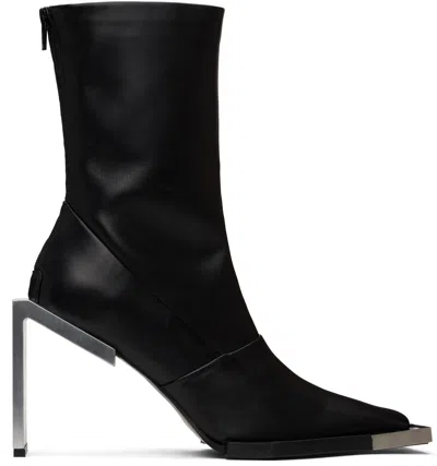 Heliot Emil Black Ankle-high Boots