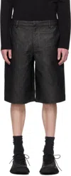 Heliot Emil Black Armada Shorts In Black